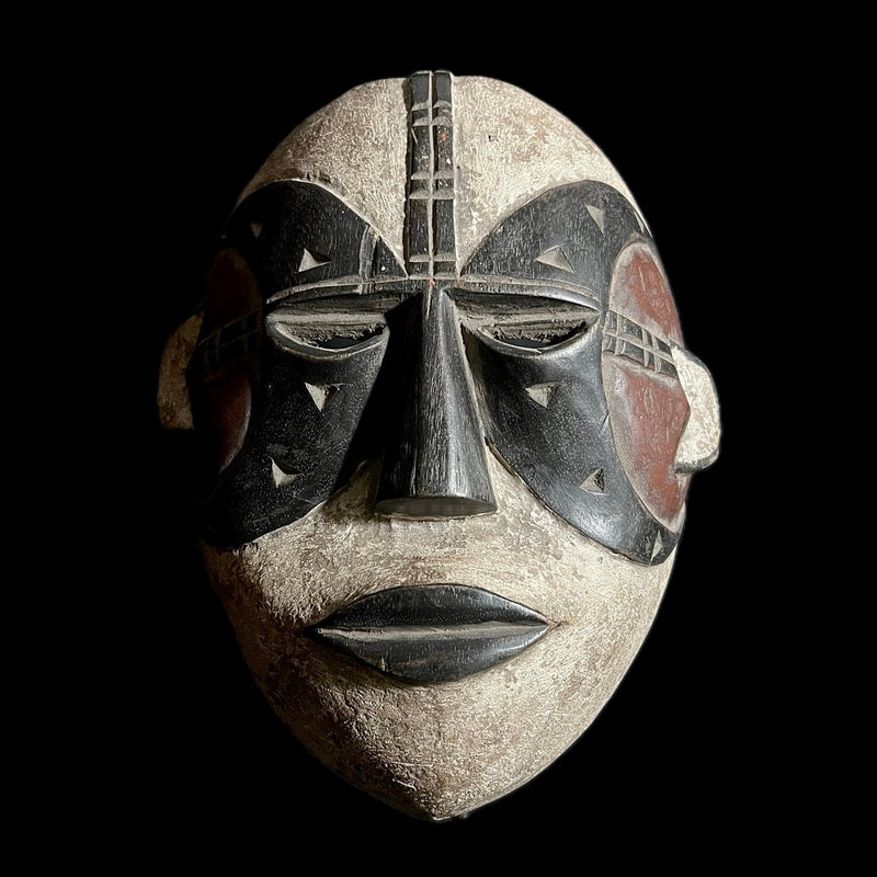 African mask Igbo Igri Mask Antique African Masks Wood And Hand Carved-G1688