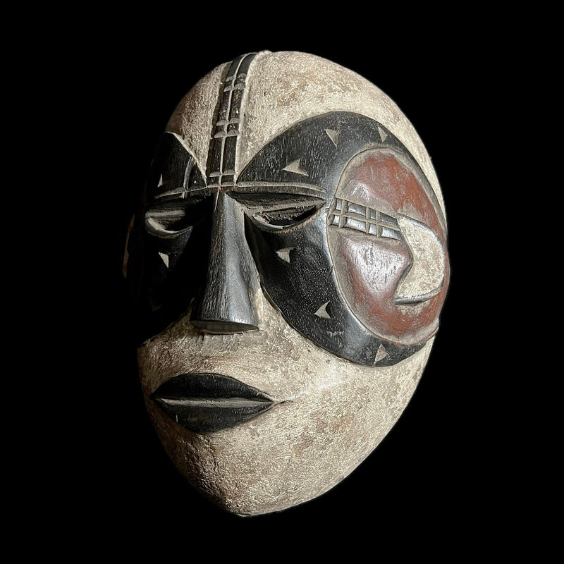 African mask Igbo Igri Mask Antique African Masks Wood And Hand Carved-G1688