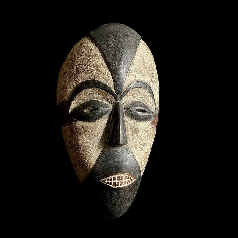 African Mask Igbo Gabon Wall Hanging Primitive Collectibles Home Decor -G1702