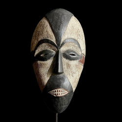 African Mask Igbo Gabon Wall Hanging Primitive Collectibles Home Decor -G1702