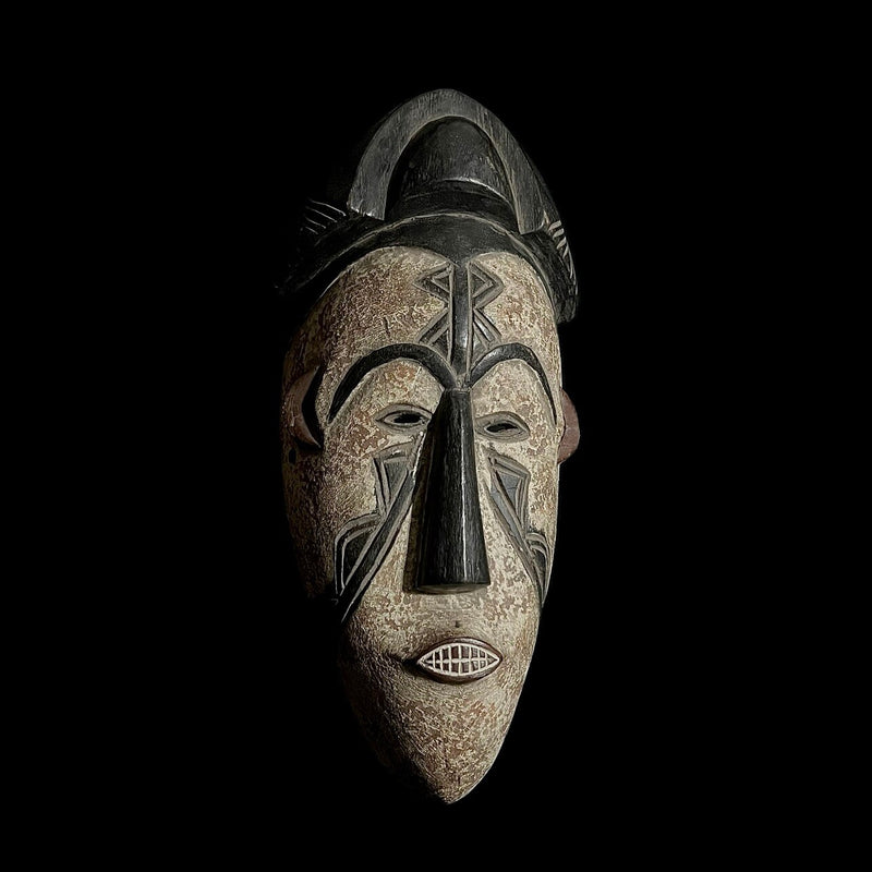 african masks for wall Igbo Ibo Peoples of Nigeria Ceremonial Hand carving wood Mask-G1711