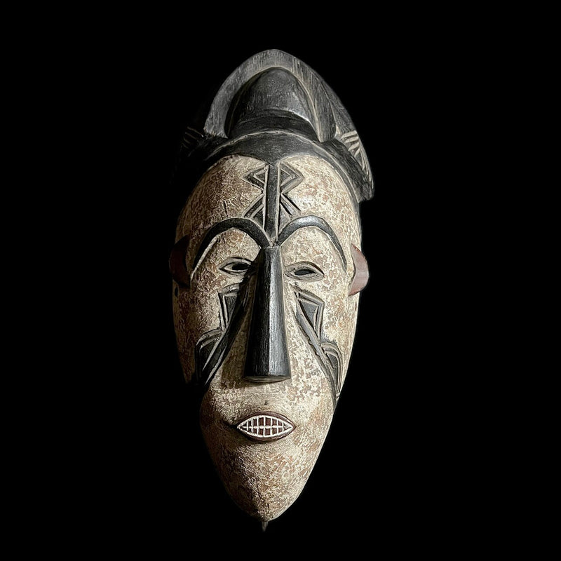 african masks for wall Igbo Ibo Peoples of Nigeria Ceremonial Hand carving wood Mask-G1711