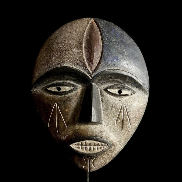 African Nigerian Igbo Wood Carved Spirit Mask IGBO Mask tribal masks for wall-G1986