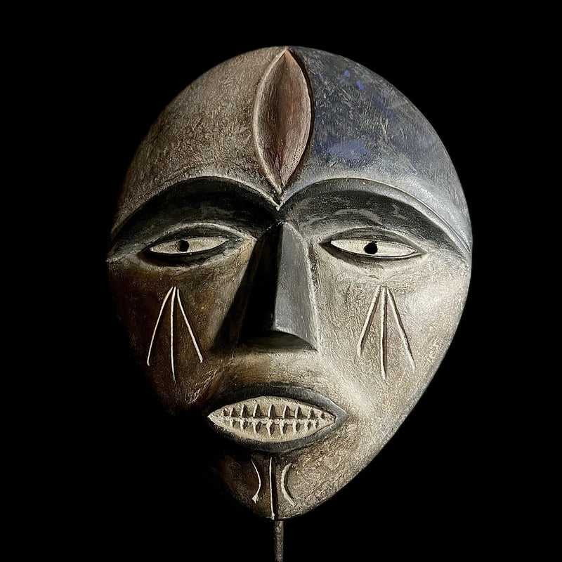 African Nigerian Igbo Wood Carved Spirit Mask IGBO Mask tribal masks for wall-G1986