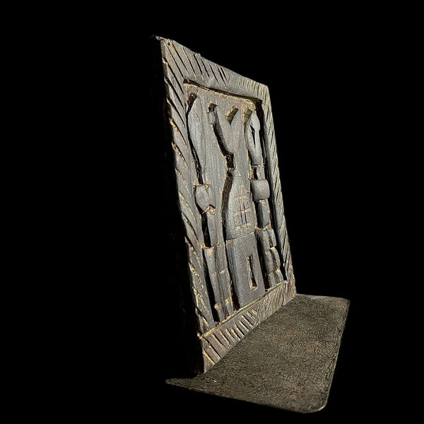 African Dogon Door Carved Wood Granary Door Tribe Mali Granary Door-G1988