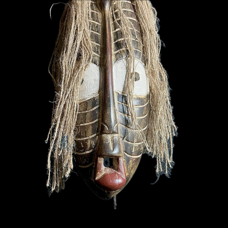 African Mask Wooden large songye kifwebe carved wooden Wall Hanging-G1740