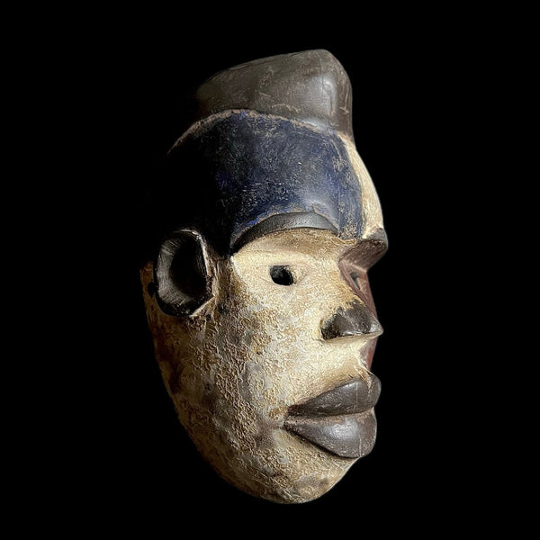 African Mask Igbo Ibo Peoples of Nigeria Ceremonial Hand carving wood Mask african masks for wall-G1741