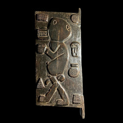 African Dogon Door Carved Wood Granary Door Dogoan Tribe Mali Dogon -G1756