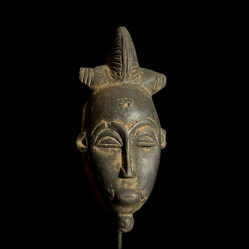 African Art Face Mask Guro Baule antique wall mask Traditional masque masks for wall-G1776