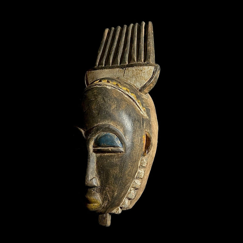 African Art Face Mask Guro Baule antique wall mask Traditional masque masks for wall-G1779