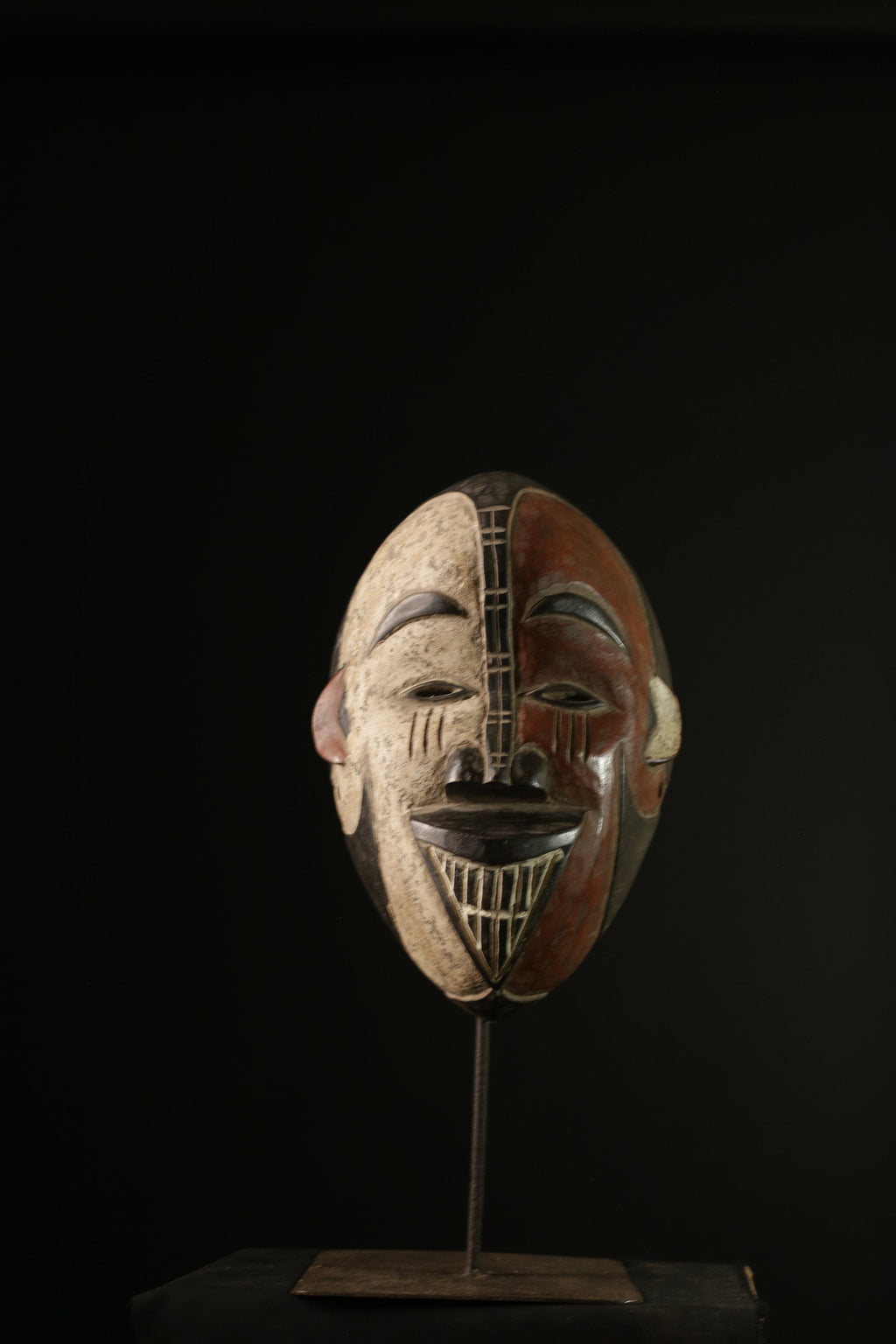 African Nigerian Igbo Wood Carved Spirit Mask IGBO Mask tribal masks for wall-G2048