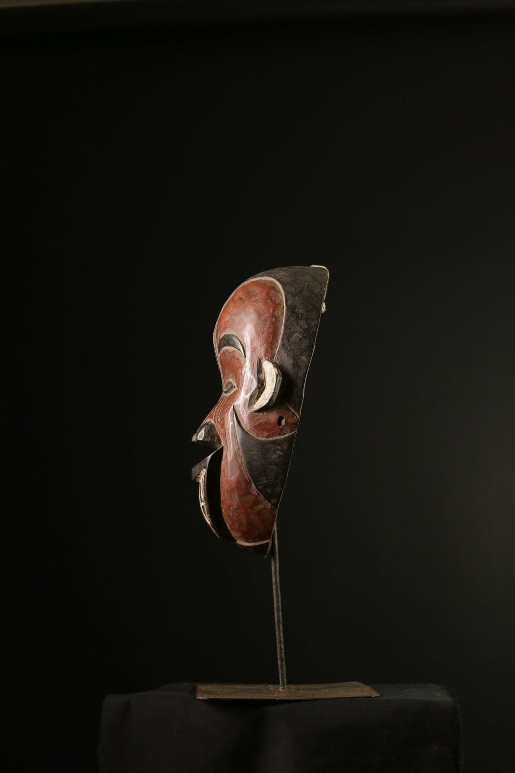 African Nigerian Igbo Wood Carved Spirit Mask IGBO Mask tribal masks for wall-G2048