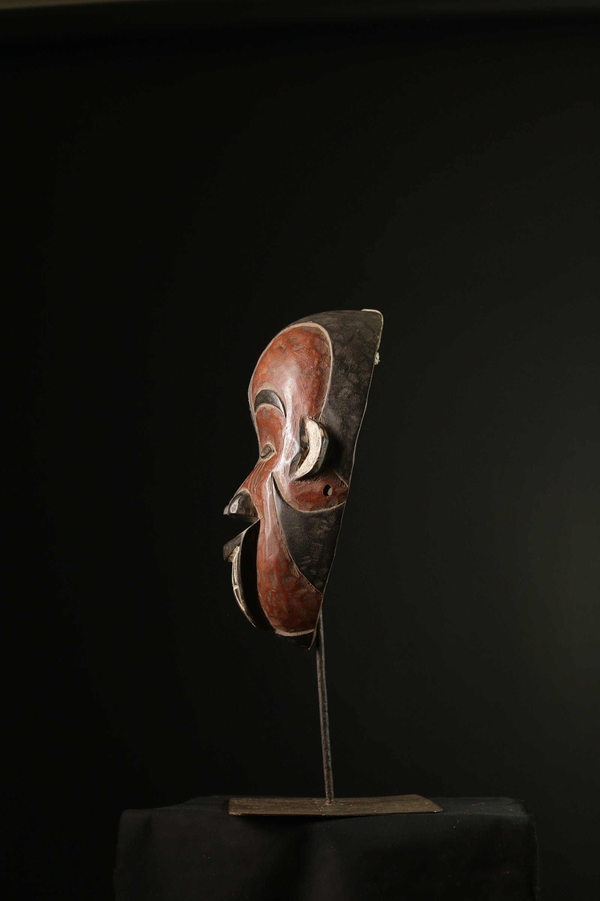 African Nigerian Igbo Wood Carved Spirit Mask IGBO Mask tribal masks for wall-G2048