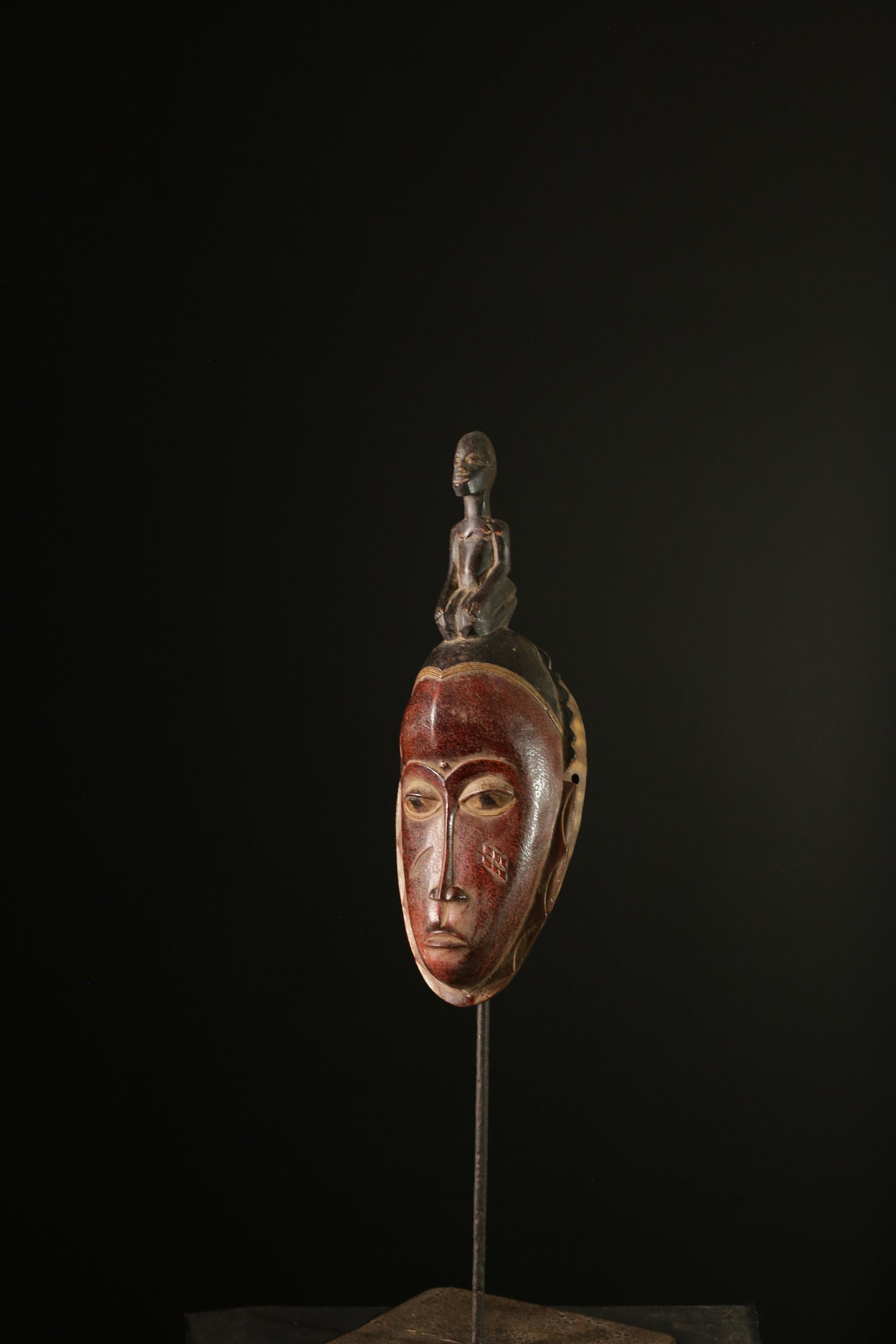 African Tribal Mask African Mask Wall Hanging Primitive Art Guro vintage -G2052
