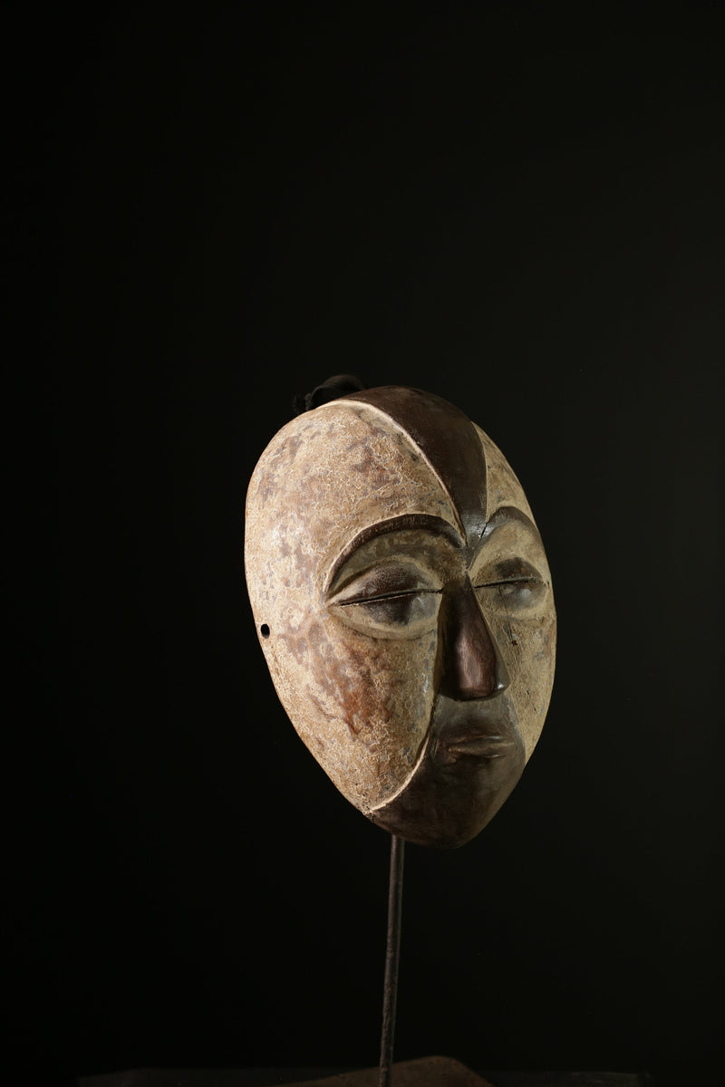African Nigerian Igbo Wood Carved Spirit Mask IGBO Mask tribal masks for wall-G2053