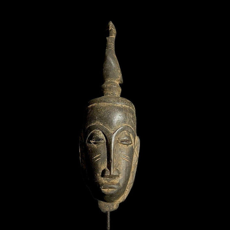 African mask antiques tribal Face vintage Baule Antique antique wall Mask masks for wall-G1792