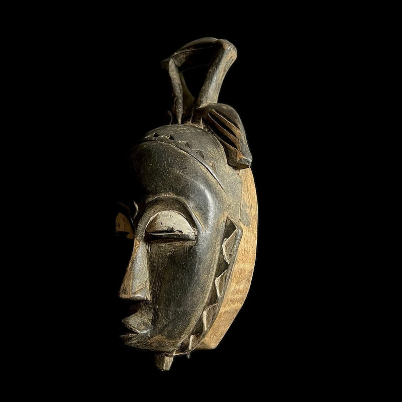 African mask Vintage Hand Carved Wooden Tribal African Art Face Mask African Guro Baule-G1800