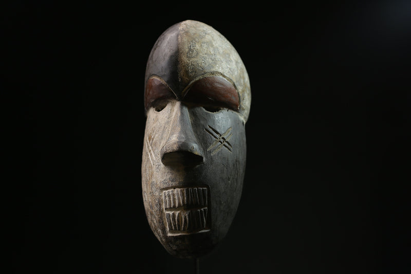 african Mask Igbo Face Mask Cross River Nigeria African Tribal Arts masks for wall-G2074