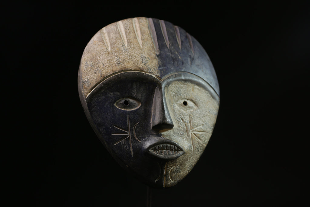 African Mask Faces Lega Mask Congo Bwami Mask Society Home Décor masks -G2077