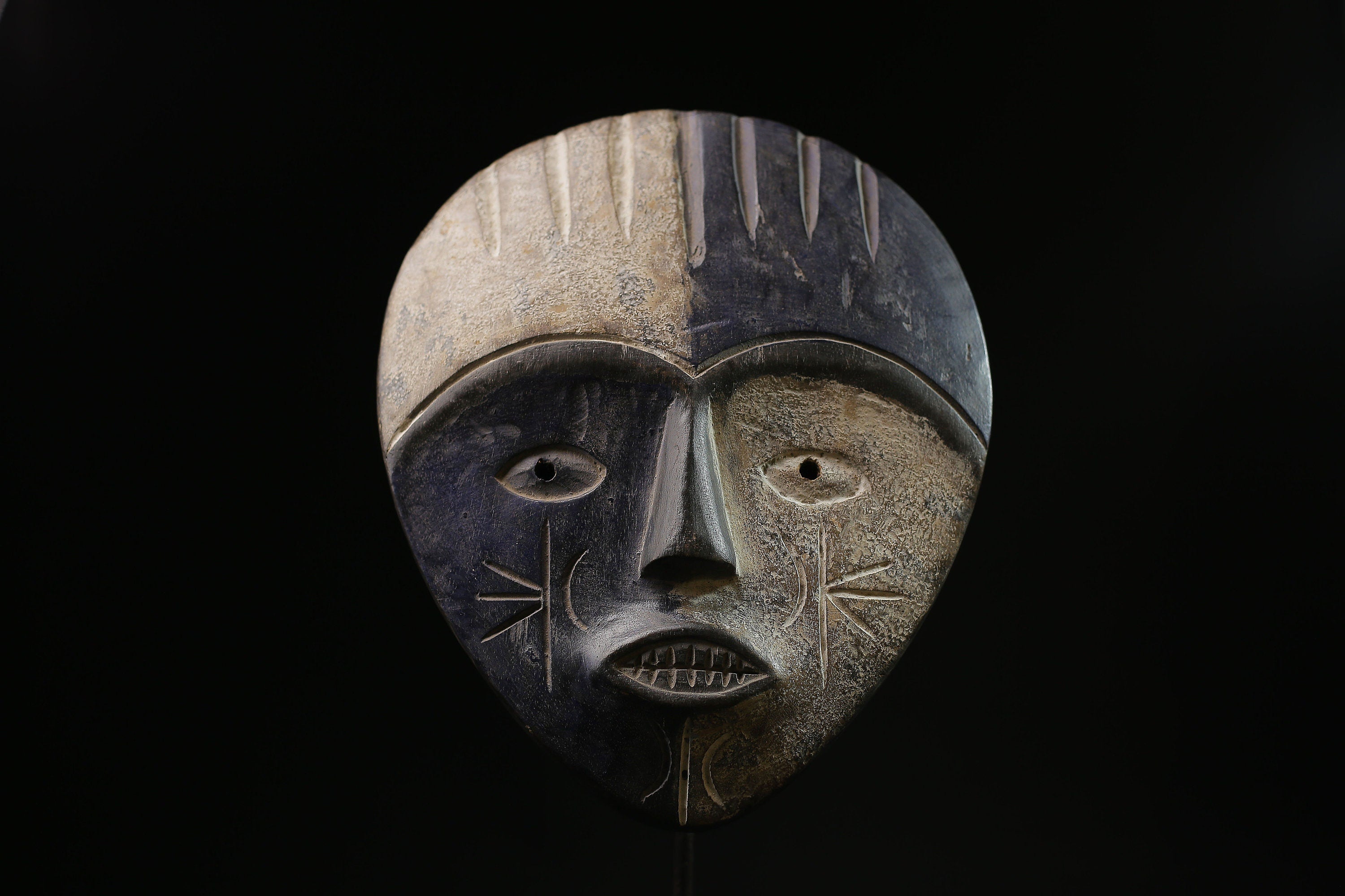 African Mask Faces Lega Mask Congo Bwami Mask Society Home Décor masks -G2077