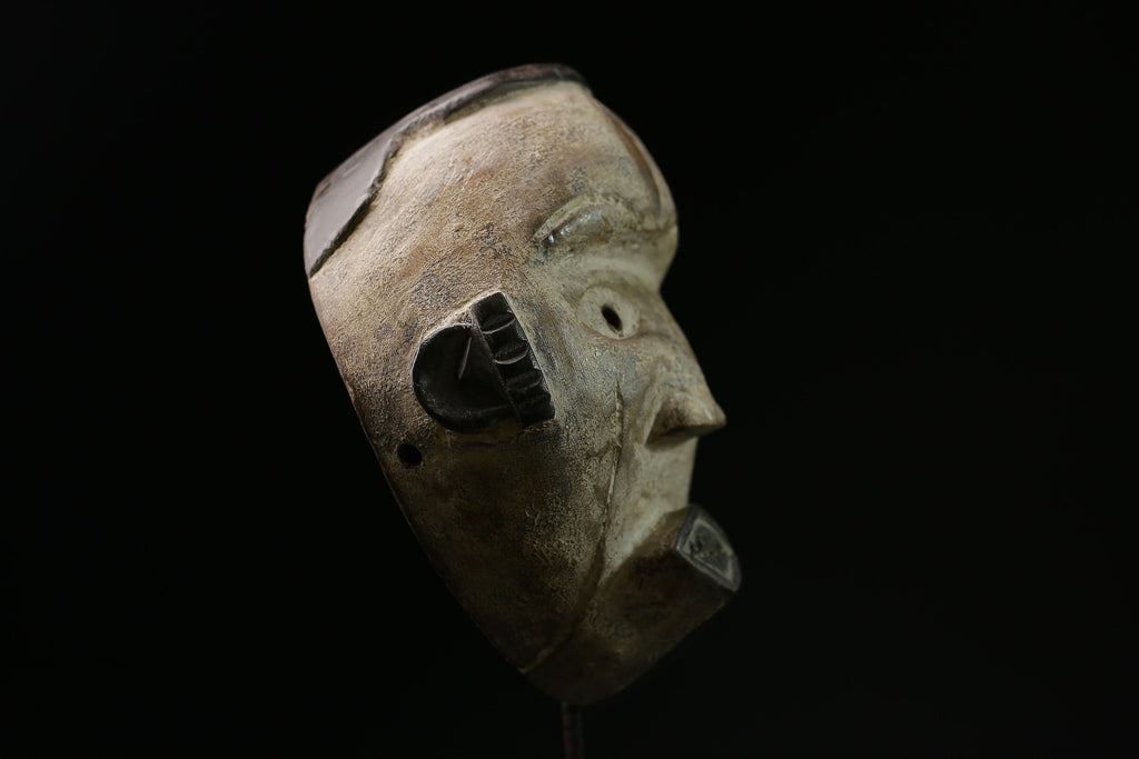 African Mask Faces Lega Mask Congo Bwami Mask Society Home Décor masks -G2079