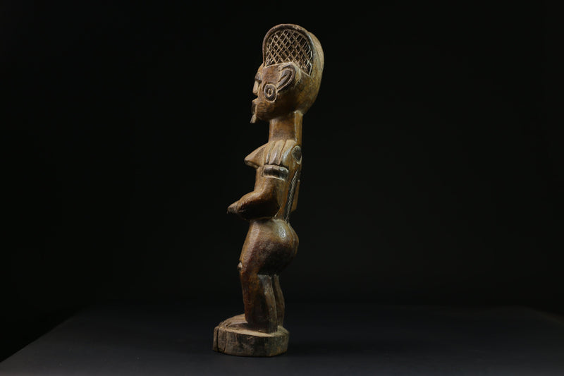 African Hemba Luba Figure The Art Of Luba Hemba Wood Decor vintage -G2081