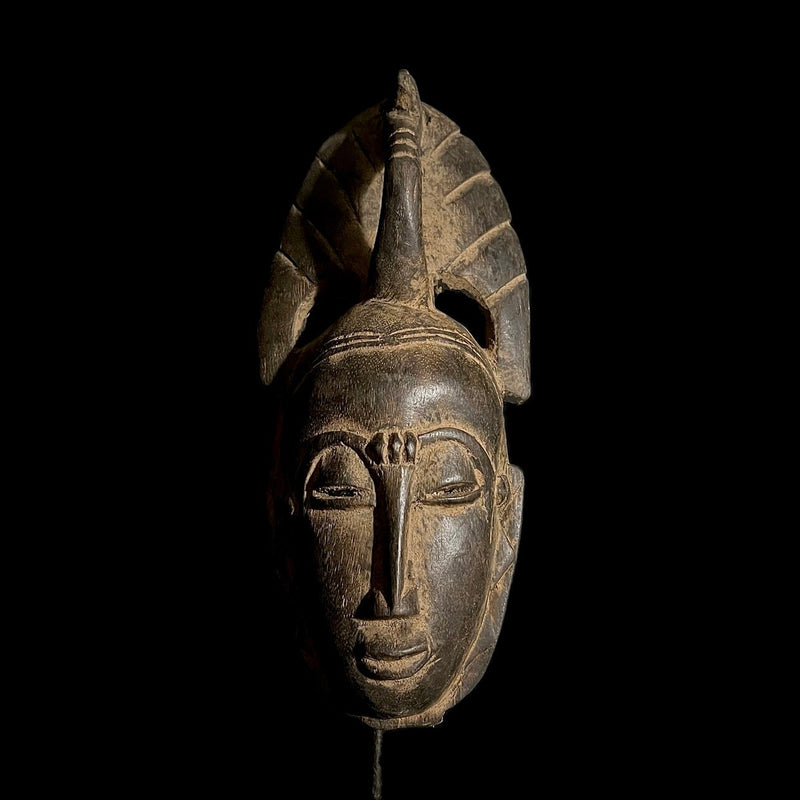 African Mask From The Guru Tribe Tribe Art Vintage Baule Mask Wall Tribal masks for wall-G1807