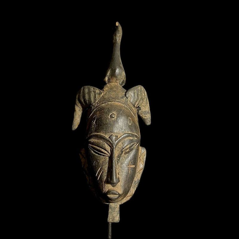 African Mask From The Guru Tribe Tribe Art Vintage Baule Mask Wall Tribal masks for wall-G1810