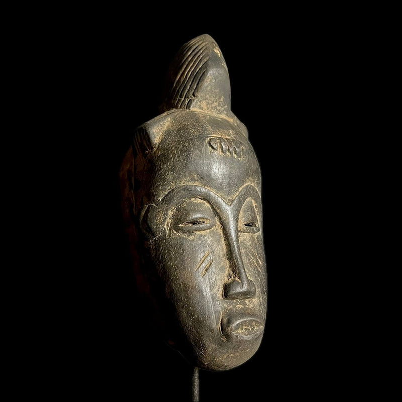 African Mask From The Guru Tribe Tribe Art Vintage Baule Mask Wall Tribal masks for wall-G1813