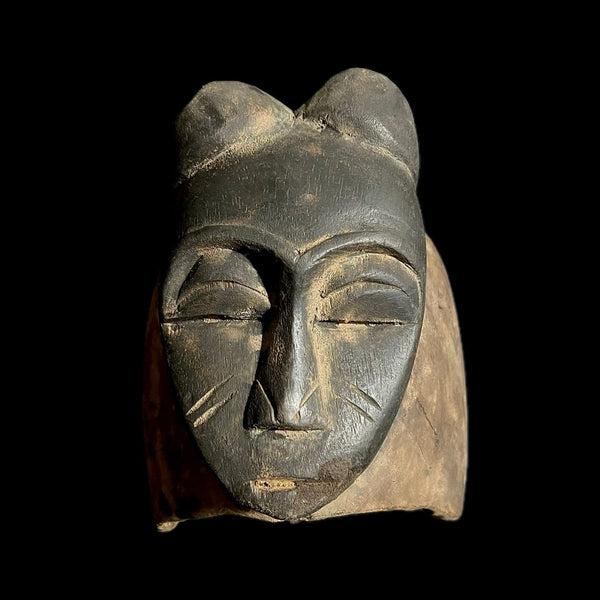 African Mask From The Guru Tribe Tribe Art Vintage Baule Mask Wall Tribal masks for wall-G1817