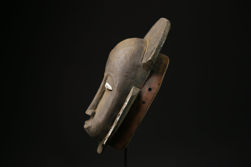 African Masks Carved Wood Tribal Guru Mask Of The African Handmade Masks-5315