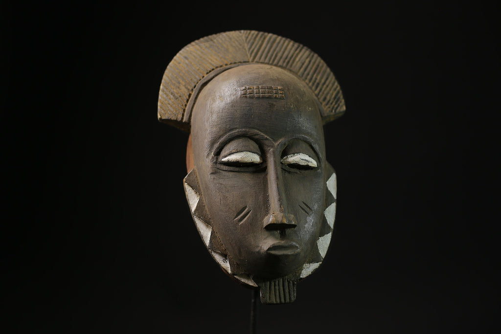 African Masks Carved Wood Tribal Guru Mask Of The African Handmade Masks-5315