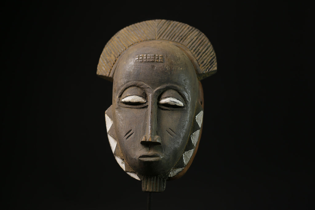 African Masks Carved Wood Tribal Guru Mask Of The African Handmade Masks-5315