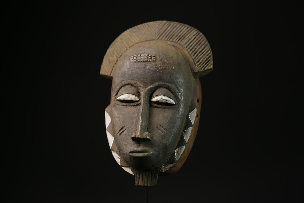 African Masks Carved Wood Tribal Guru Mask Of The African Handmade Masks-5315