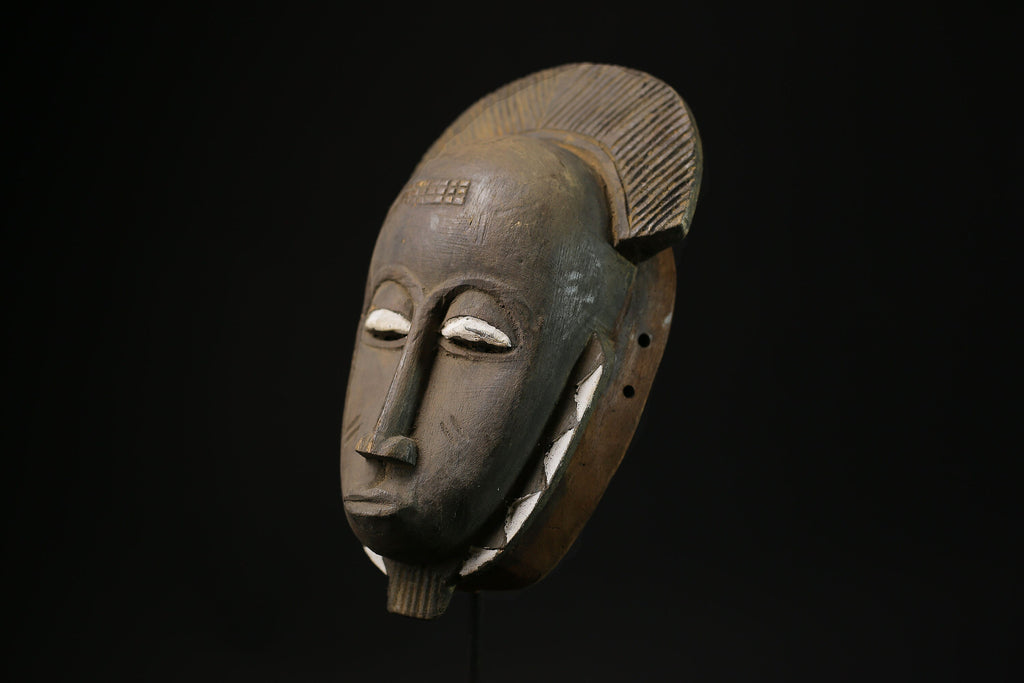 African Masks Carved Wood Tribal Guru Mask Of The African Handmade Masks-5315