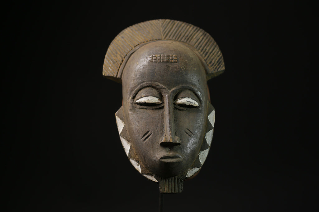 African Masks Carved Wood Tribal Guru Mask Of The African Handmade Masks-5315