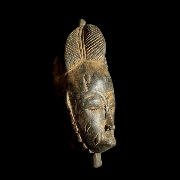 African mask antiques tribal Face vintage Baule Antique antique wall Mask-G1820