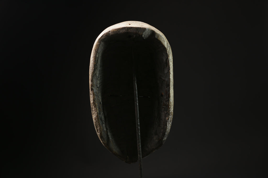 African Tribal Face Mask Authentic traditional Muminia mask in Lega art-G2090