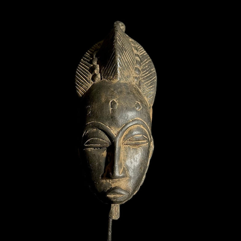 African Mask Baule Antique African Masks Wall Hanging Antiques Primitive masks for wall -G1840