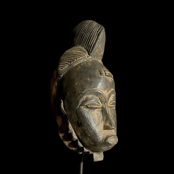 African Mask Baule Antique African Masks Wall Hanging Antiques Primitive masks for wall -G1845