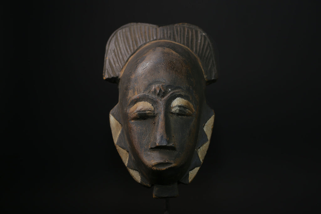 African Mask Hand Carved Tribal Mask Of Sn Guro Mask African Art Mask-5332