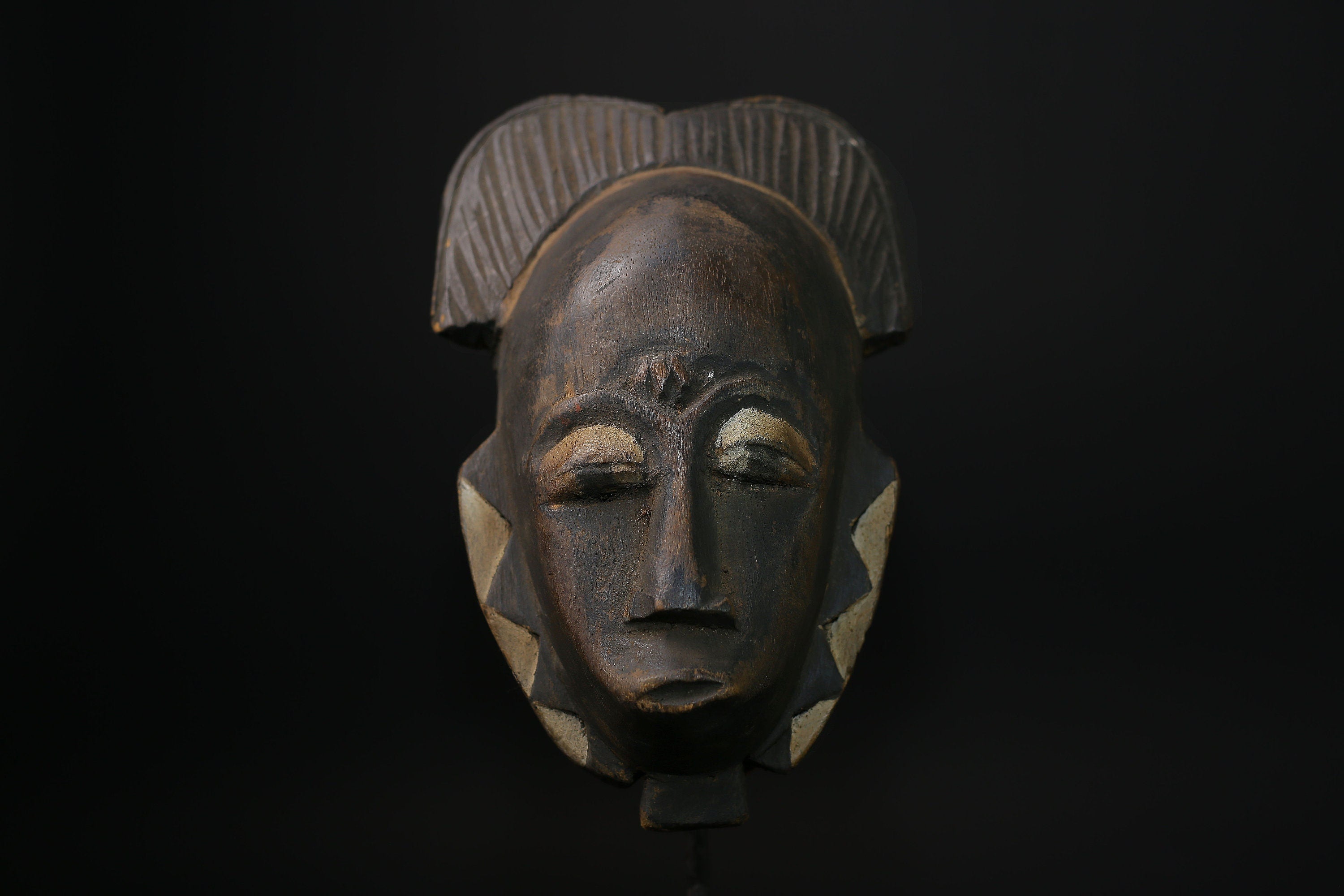 African Mask Hand Carved Tribal Mask Of Sn Guro Mask African Art Mask-5332