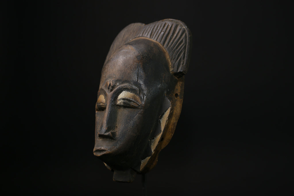 African Mask Hand Carved Tribal Mask Of Sn Guro Mask African Art Mask-5332