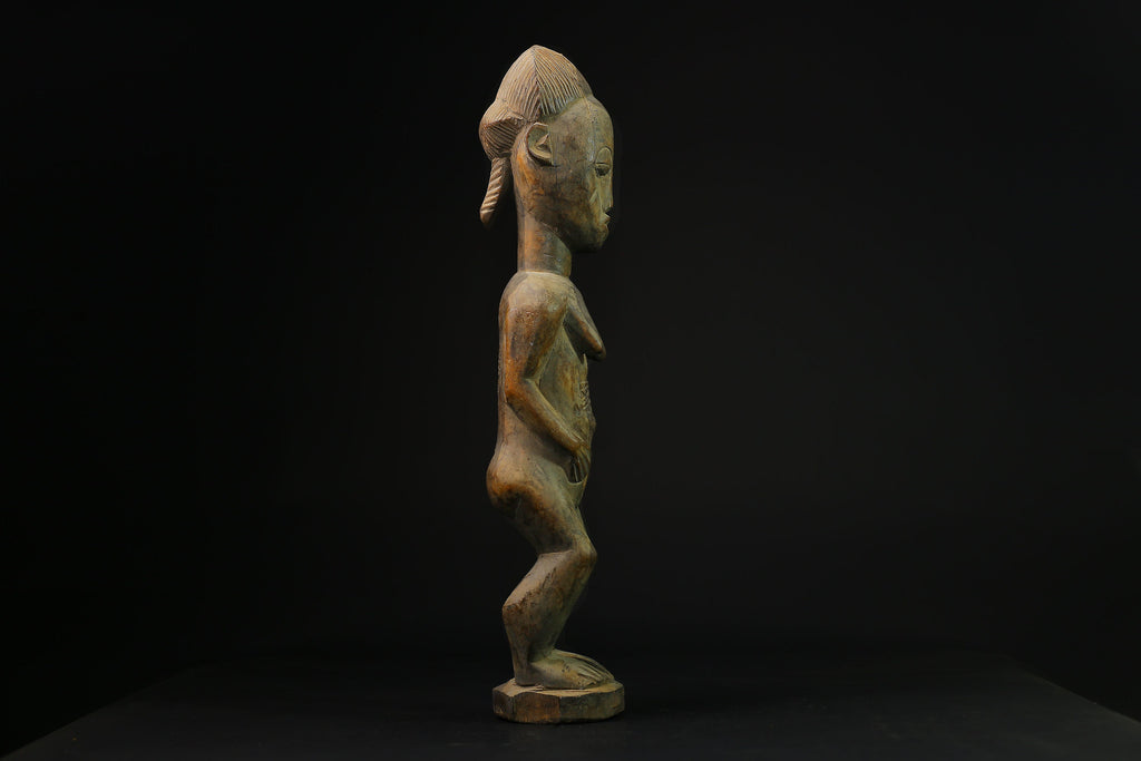 African sculpture from the African Hakan tribe Gif a wooden sculpture-G2107