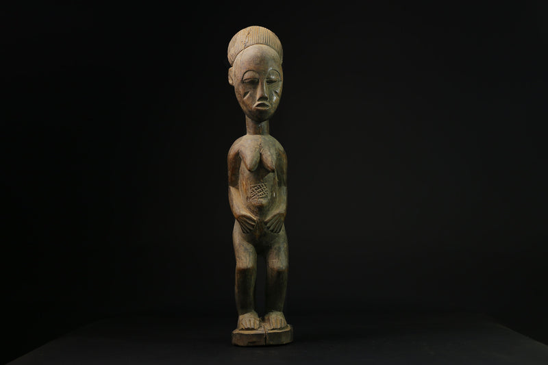 African sculpture from the African Hakan tribe Gif a wooden sculpture-G2107