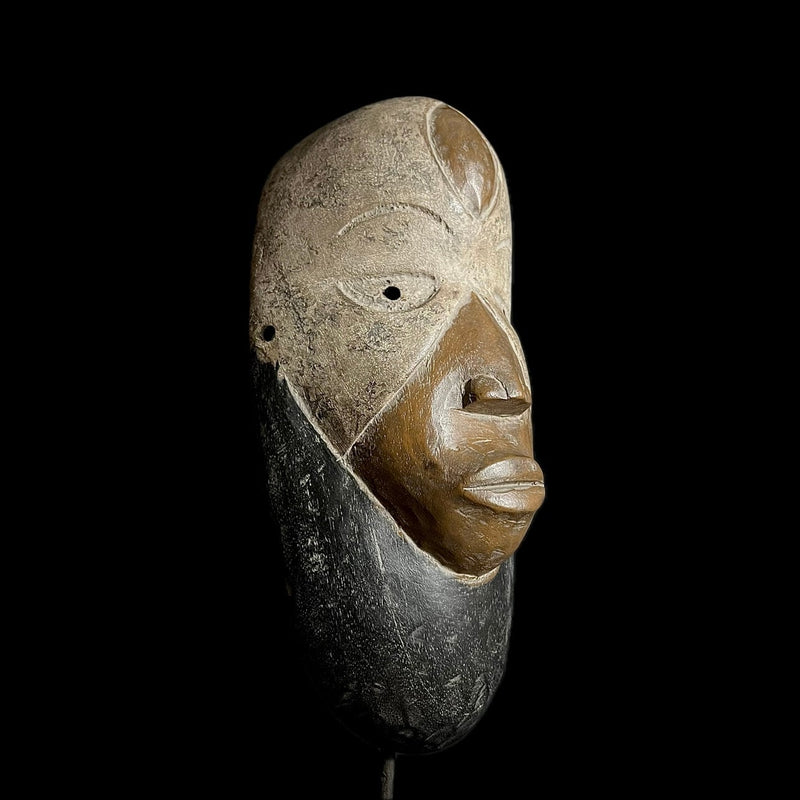 African Nigerian Igbo Wood Carved Spirit Mask IGBO Mask tribal masks for wall-G1858