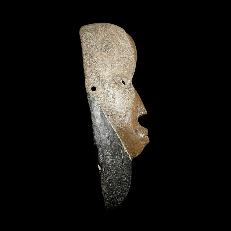 African Nigerian Igbo Wood Carved Spirit Mask IGBO Mask tribal masks for wall-G1858