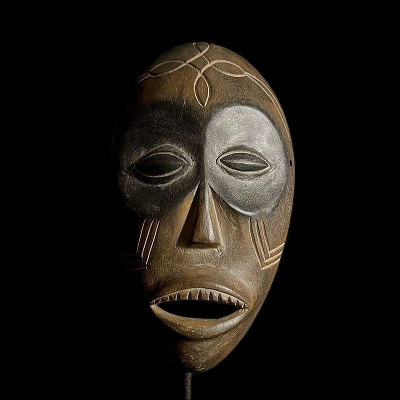 African Nigerian Igbo Wood Carved Spirit Mask IGBO Mask tribal masks for wall-G1860