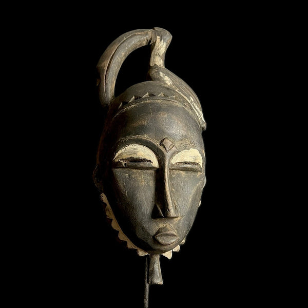 African Masks Baule Wood Mask Decor tribal Wall Hanging Home Décor masks wall-G1861
