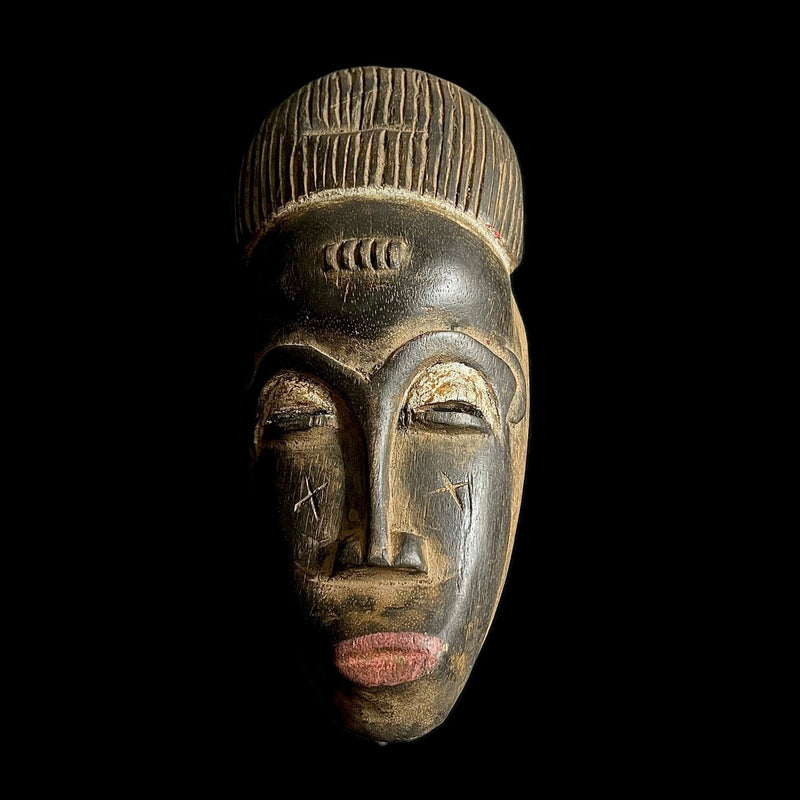 African Home Décor Mask Guro wooden mask hand carved Collectible masks for wall-G1871
